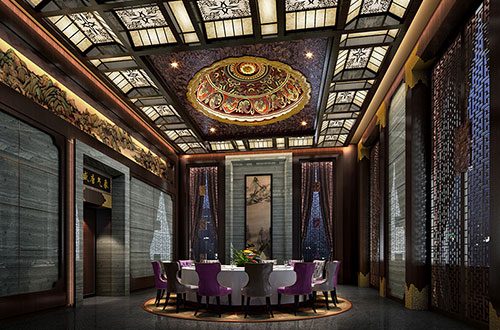 化州低调奢华的新中式酒店设计效果图